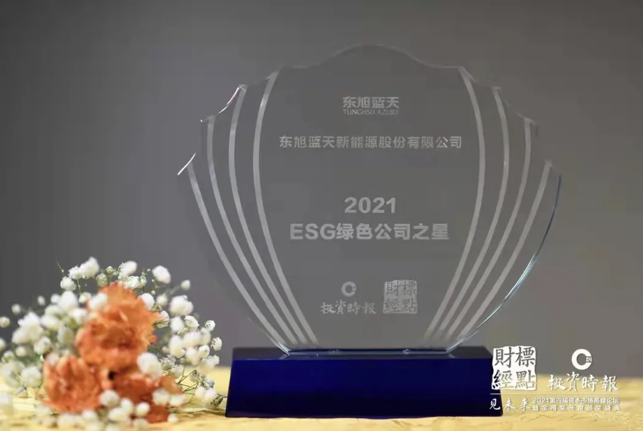 喜报 | 东旭环亚集团积极践行低碳绿色发展社会责任 荣膺“2021ESG绿色公司之星”